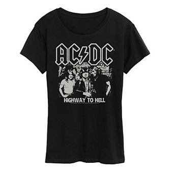 Women's ACDC Highway To Hell Graphic Tee