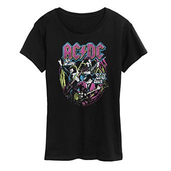Women's ACDC Live U.S. Tour Graphic Tee