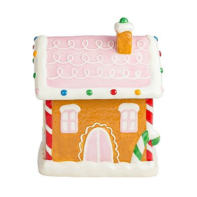 10 Strawberry Street Gingerbread Chalet Canister