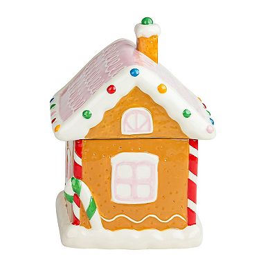 10 Strawberry Street Gingerbread Chalet Canister