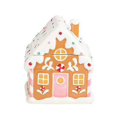 10 Strawberry Street Gingerbread Chalet Canister