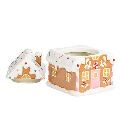 10 Strawberry Street Gingerbread Chalet Canister