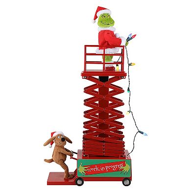 Mr. Christmas 50-Inch Animated & Musical Grinch Lift Floor Decor