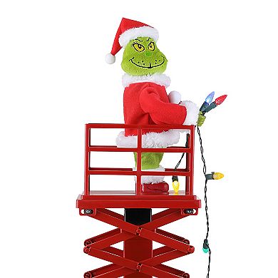 Mr. Christmas 50-Inch Animated & Musical Grinch Lift Floor Decor