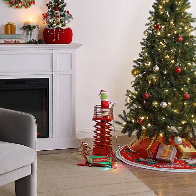 Mr. Christmas 50-Inch Animated & Musical Grinch Lift Floor Decor
