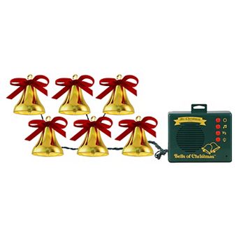 Mr Christmas Musical Gold Bells Wall Decor