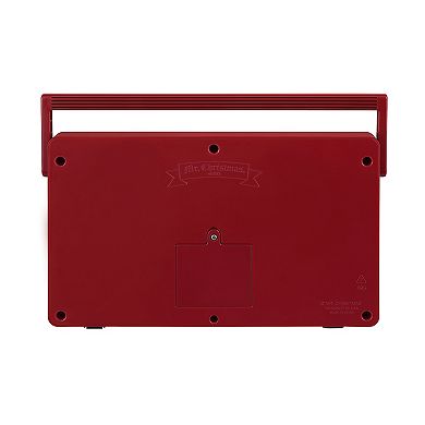 Mr Christmas Santa's Boom Box Radio Holiday Decor