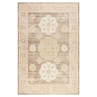 Rugs USA Nuloom Fawn Medallion Wool & Cotton Rug