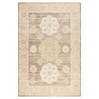 Rugs USA Nuloom Fawn Medallion Wool & Cotton Rug