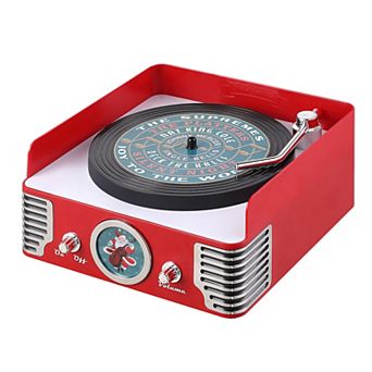 Mr. Christmas 9-inch Retro Record Player Table Decor