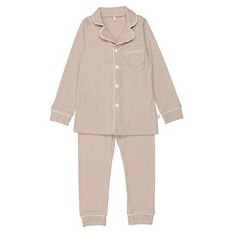 Ribbed Grandpa PJ - Baby Girls