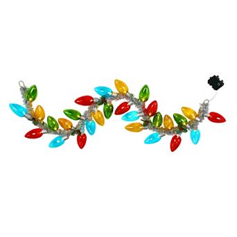 Mr. Christmas 70-inch Retro C9 Bulb Garland Wall Decor