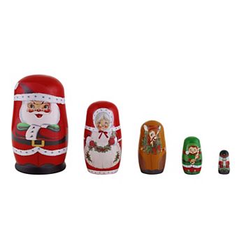 Mr Christmas Nostalgic Nesting Figures