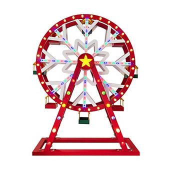 Mr Christmas 5.5-ft. Light-Up Ferris Wheel Outdoor Decor