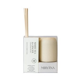 Miryana White Tea & Ginger Scented Reed Diffuser 9 pc Set