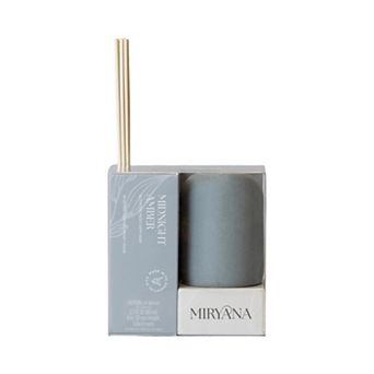 Miryana Midnight Amber Scented Reed Diffuser 9 pc Set