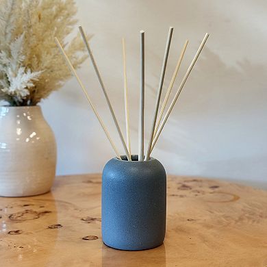 Miryana Midnight Amber Scented Reed Diffuser 9-piece Set