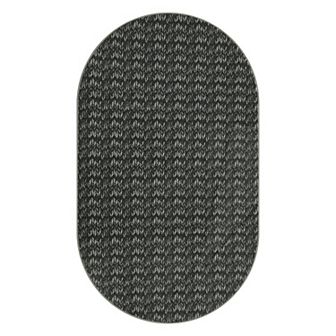 Garvee Modern Herringbone Pattern Machine Washable Non Slip Foldable Area Rug for Bedroom Kitchen
