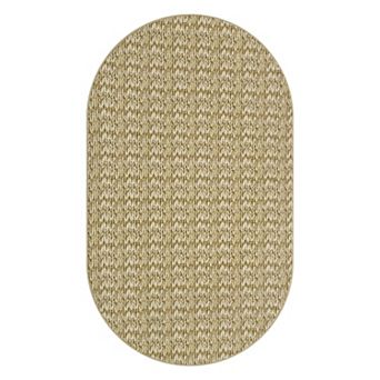 Garvee Modern Herringbone Pattern Machine Washable Non Slip Foldable Area Rug for Bedroom Kitchen