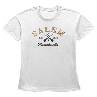 Women's Salem Massachusetts Short Sleeve Basic Fit Tee