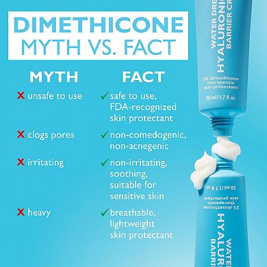 Water Drench Hyaluronic Balm Barrier Cream Moisturizer for Redness and Dry Skin
