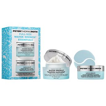 Peter Thomas Roth Full-Size Water Drench Hyaluronic Acid Essentials 2 pc Moisturizer and Eye Patch Set