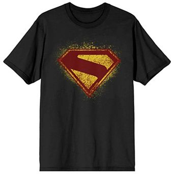 Men's DC Comics Superman Distressed 2025 Logo Graphic Tee