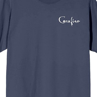 Men's Coraline Cat Secret Door Graphic Tee