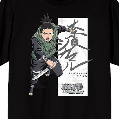 Men's Naruto Shippuden Shikamaru Graphic Tee