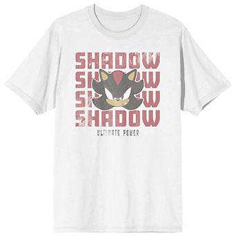 Men's Sonic The Hedgehog Shadow Graphic Tee