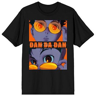 Men's Dan Da Dan Ken Takakura Face Shots Graphic Tee