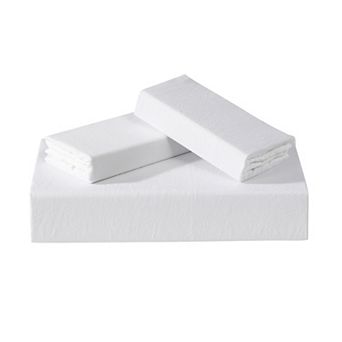 Garvee Ruffled Bedding Set - 3 pc Duvet Cover with Hidden Closure