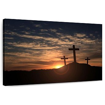 Cross Silhouettes Wall Art