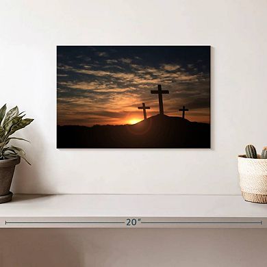 Cross Silhouettes Wall Art
