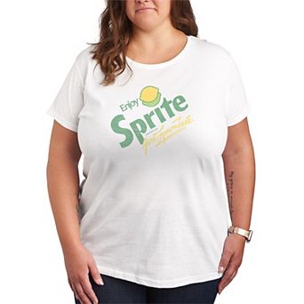 Plus Size Sprite Classic Lymon Taste Graphic Tee