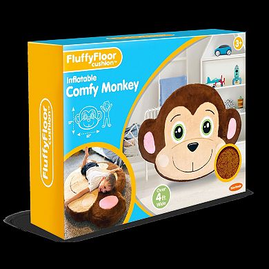 Comfy Monkey Fluffy Floor Cushion