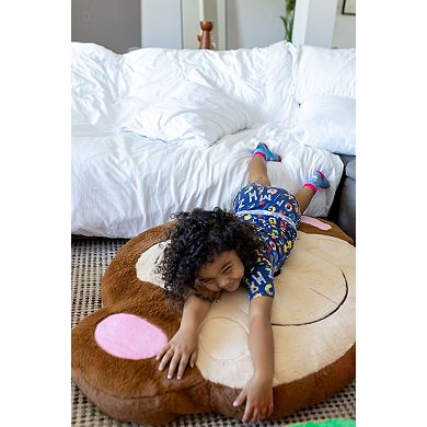 Comfy Monkey Fluffy Floor Cushion