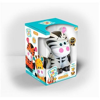 Stack-a-Roos Baby Zebra, Jungle Animal Stacking STEM Toy for Babies, Toddlers