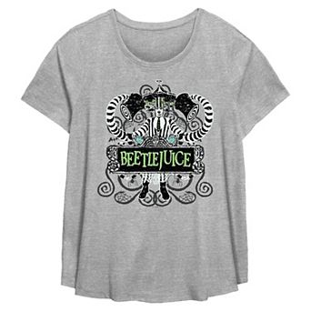Missy Plus Size Beetlejuice Graphic Tee