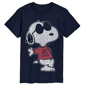 Men's Peanuts Joe Cool Oversized Graphic Tee