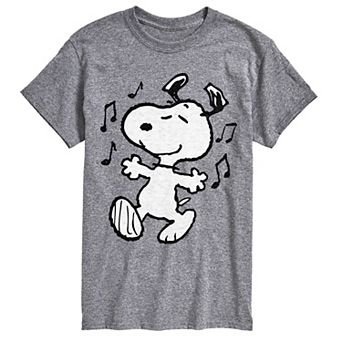 Men's Peanuts Snoopy Dancing Graphic Tee