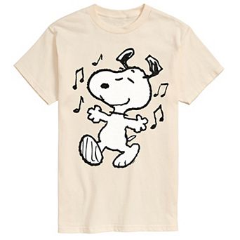 Men's Peanuts Snoopy Dancing Graphic Tee