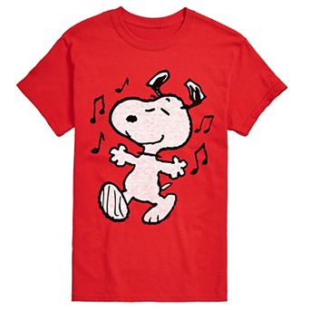 Men's Peanuts Snoopy Dancing Graphic Tee