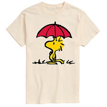 Men's Peanuts Woodstock Oversized Graphic Tee