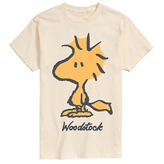 Men's Peanuts Woodstock Oversized Graphic Tee