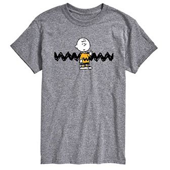 Men's Peanuts Charlie Brown Zigzag Graphic Tee
