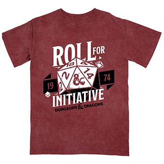 Men's Dungeons & Dragons Roll For Initiative Graphic Tee