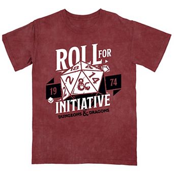 Men's Dungeons & Dragons Roll For Initiative Graphic Tee