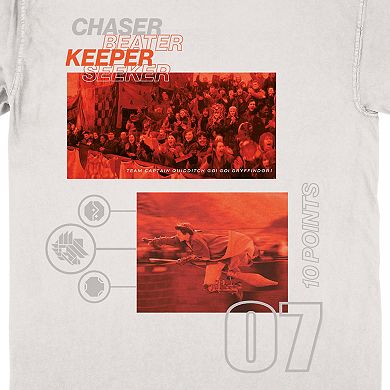 Men's Harry Potter Hogwarts Quidditch Graphic Tee