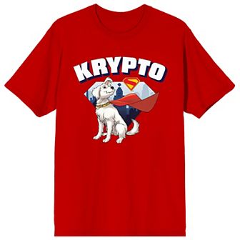 Men's DC Comics Superman 2025 Krypto Skyline Graphic Tee